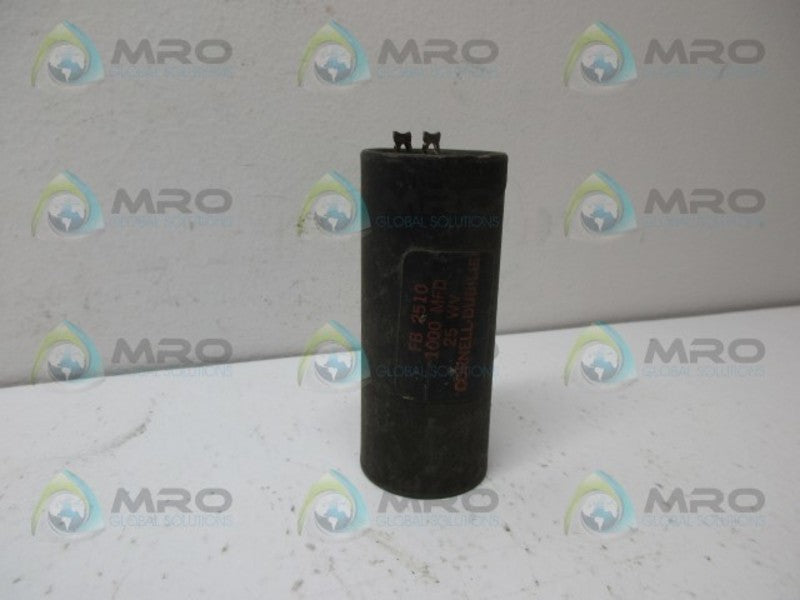 CORNELL FB2510 CAPACITOR UNMP