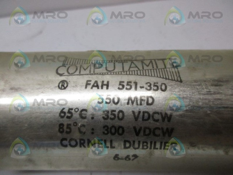 CORNELL DUBILIER FAH551-350 CAPACITOR UNMP