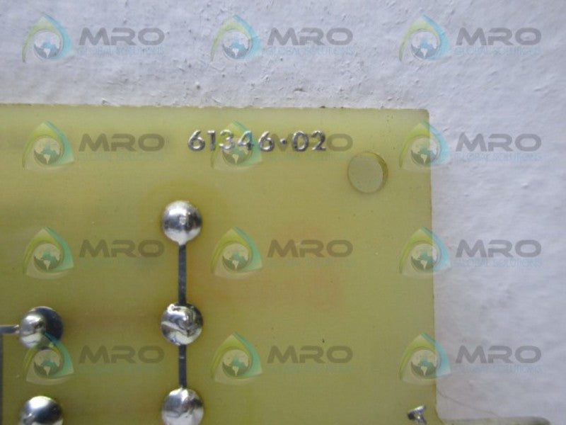 HUNKAR LAB. 61346-02 CIRCUIT BOARD UNMP