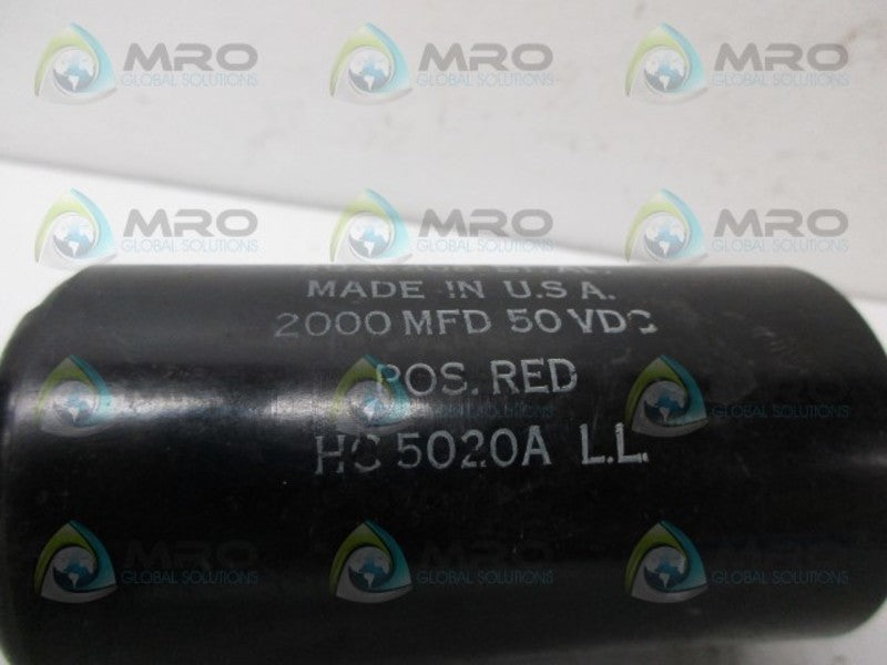 MALLORY HC5020A CAPACITOR UNMP