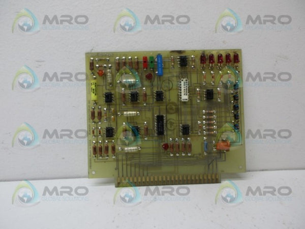 HUNKER LAB. 61345-01 SHOT CONTROL BOARD UNMP