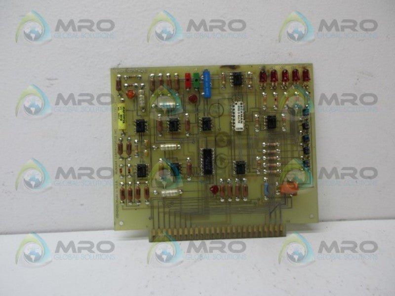 HUNKER LAB. 61345-01 SHOT CONTROL BOARD UNMP