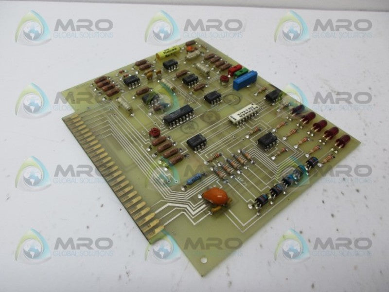 HUNKER LAB. 61345-01 SHOT CONTROL BOARD UNMP
