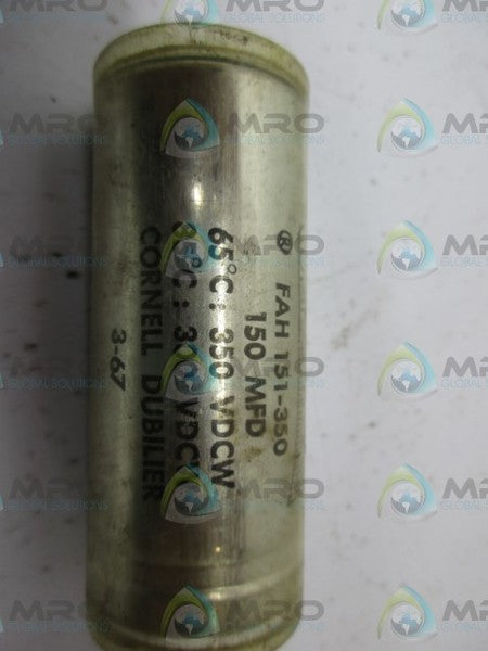 CORNELL FAH151-350 CAPACITOR UNMP