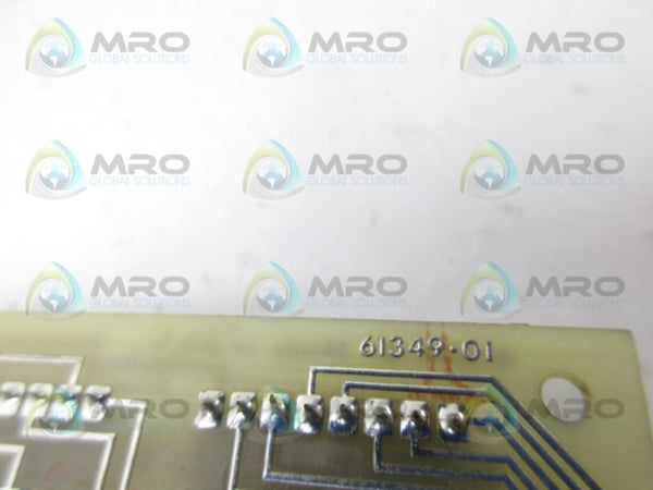 HUNKAR LAB. 61349-01 PROGRAMER GENERATOR BOARD UNMP