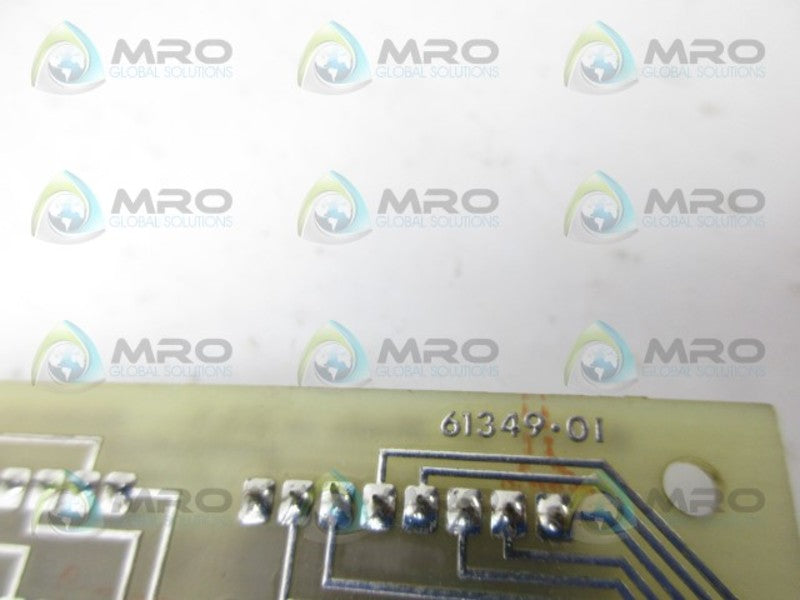 HUNKAR LAB. 61349-01 PROGRAMER GENERATOR BOARD UNMP