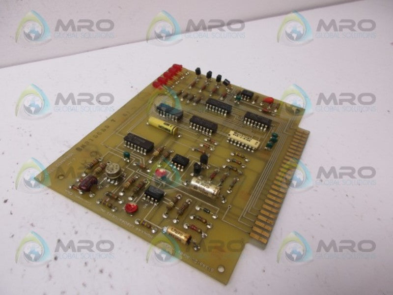 HUNKAR LAB. 61346-02 CYCLE CONTORL BOARD UNMP