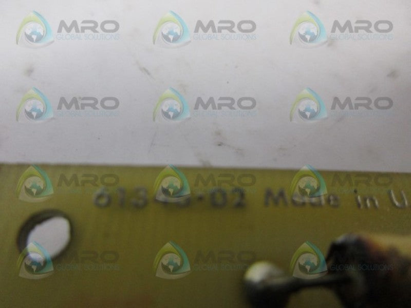 HUNKAR LAB. 61346-02 CYCLE CONTORL BOARD UNMP