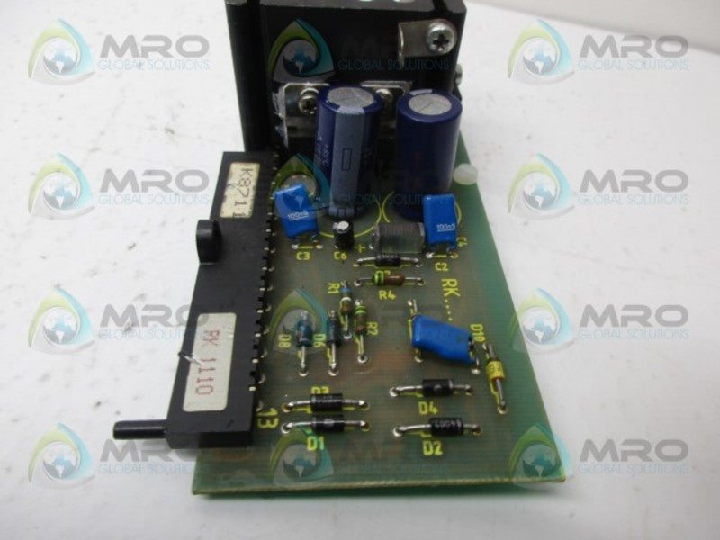ERHARDT & LEIMER RK1110 CIRCUIT BOARD UNMP
