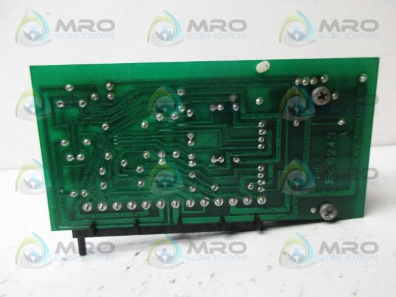 ERHARDT & LEIMER RK1110 CIRCUIT BOARD UNMP