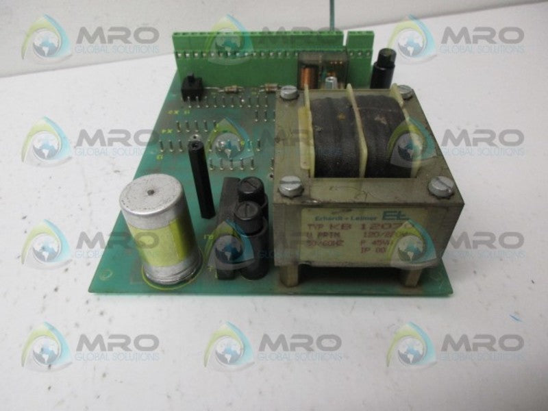 ERHARDT & LEIMER NK1401 CIRCUIT BOARD UNMP