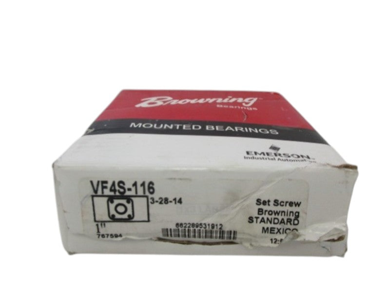 BROWNING VF4S-116 FLANGE BEARING NSMP