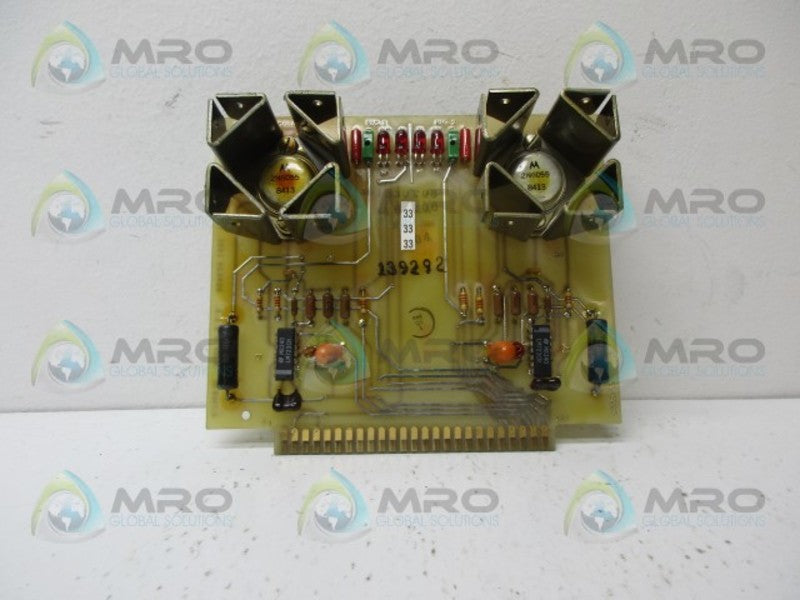 HUNKAR LAB. 61206-02 DUAL REGULATOR BOARD UNMP