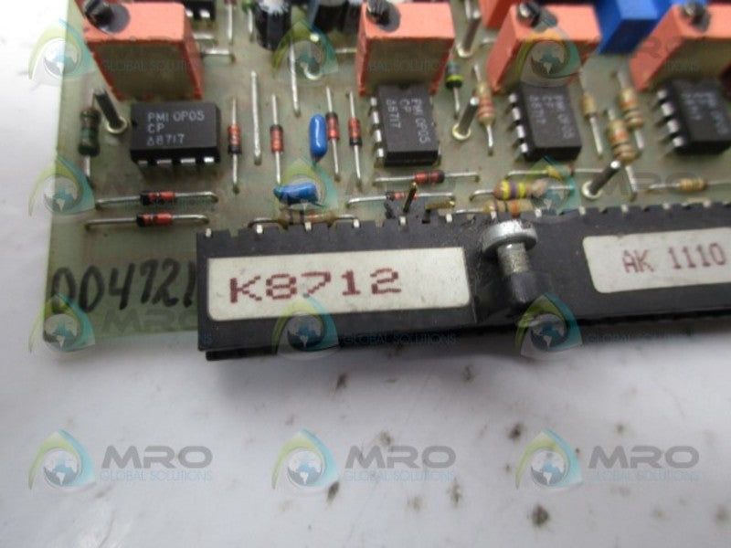 CIRCUIT BOARD AK1110 UNMP