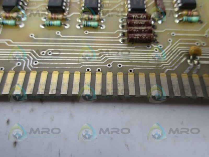 HUNKER LAB. 61402-02 MONITOR CARD UNMP