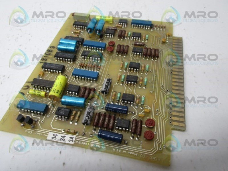 HUNKER LAB. 61402-02 MONITOR CARD UNMP