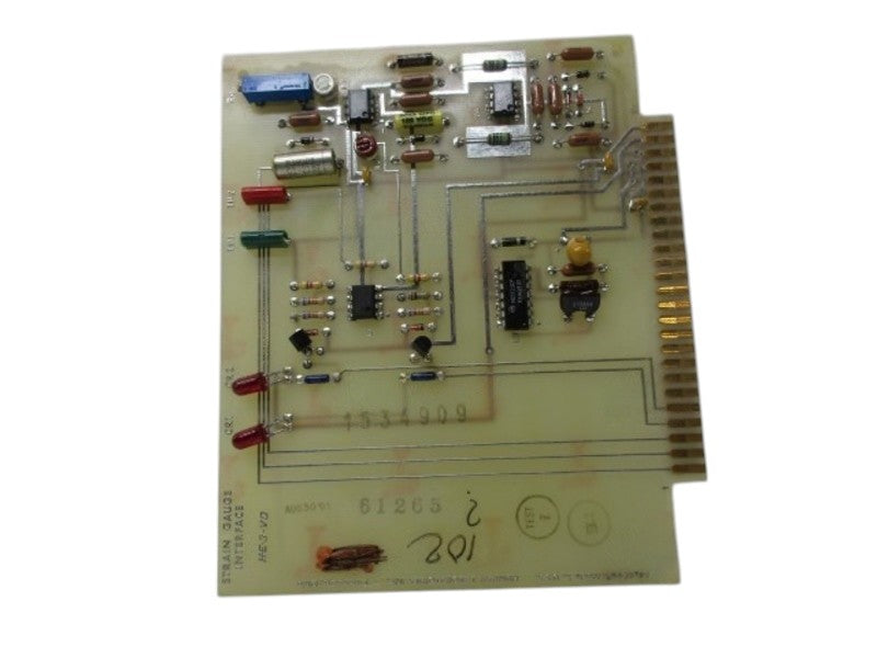 HUNKAR LAB. 61265-05 STRAINGUGE INTERFACE UNMP