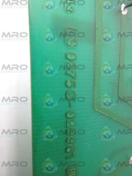 CIRCUIT BOARD LS0275C-029961 UNMP