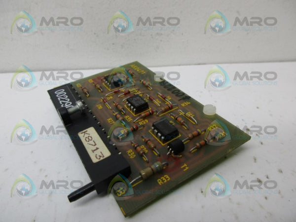 ERHARDT & LEIMER AK0401 AMPLIFIER BOARD UNMP