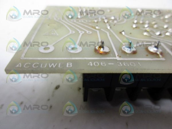 406-3601 CIRCUIT BOARD UNMP