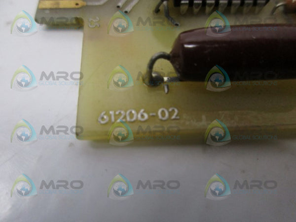 HUNKLLAR LAB. 61206-02 CIRCUIT BOARD UNMP