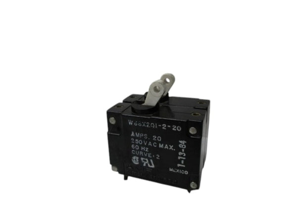 POTTER & BRUMFIELD W68X2Q1-2-20 CIRCUIT BREAKER UNMP