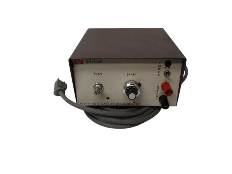 VALIDYNE CD15-1324 CARRIER DEMODULATOR UNMP