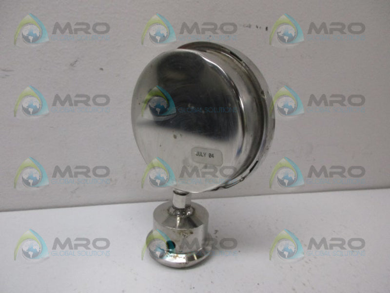 ASHCROFT AISI 316 0-300 TUBE AND SOCKET GAUGE UNMP