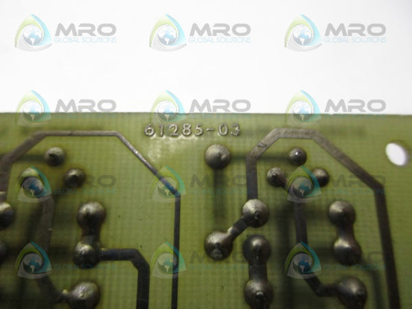 HUNKAR LAB. 61285-03 CIRCUIT BOARD UNMP