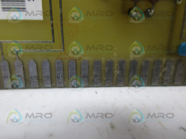 HUNKAR LAB. 61265-05 STRAIN GAUGE INTERFACE BOARD UNMP