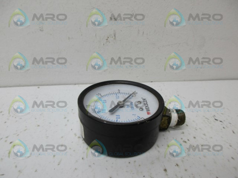 WEKSLER BAR 100XKPA GAUGE UNMP