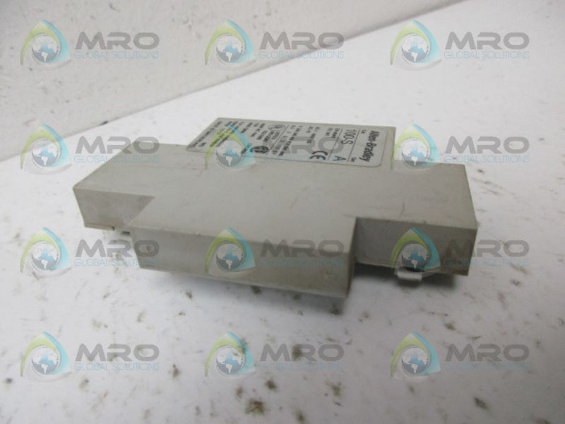 ALLEN BRADLEY 100-S SER A CONTACT BLOCK UNMP