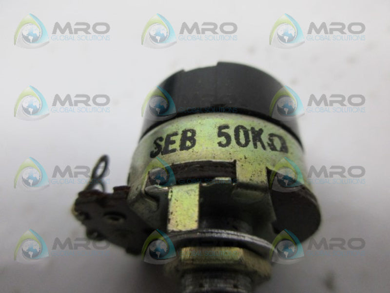 ALPHA SEB 50K0 POTENTIOMETER UNMP
