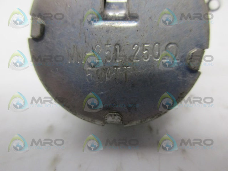 CANTRALAB WN-251 250 LINEAR TAPER UNMP