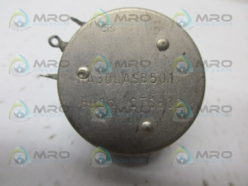 CTS RA30LASB501A POTENTIOMETER UNMP