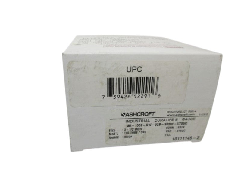 ASHCROFT 35-1009-SW-02B-3000 NSMP