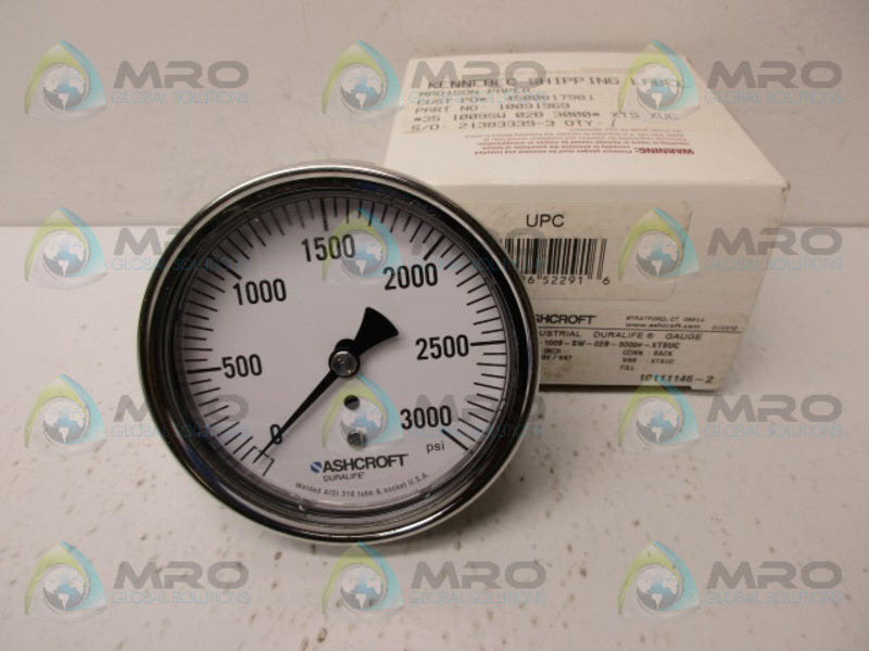 ASHCROFT 35-1009-SW-02B-3000 NSMP