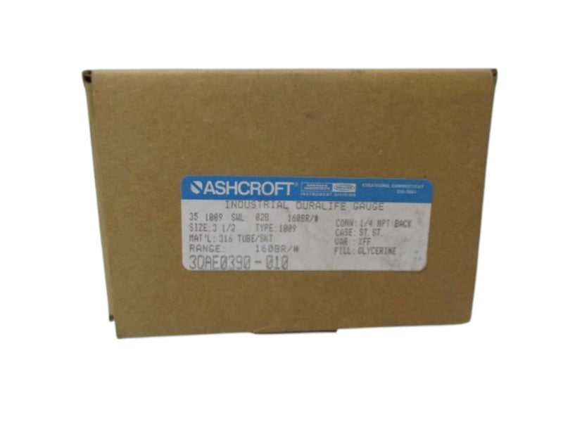 ASHCROFT 351009SWL02B160BR/# NSMP