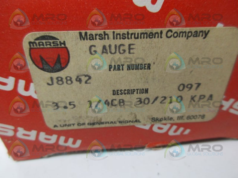MARSH J8842 097 GAUGE NSMP