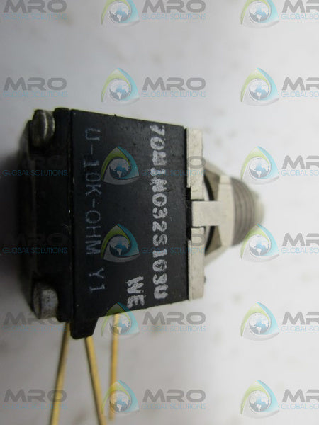 INDUSTRIAL SPARE PART 70M1M032S1034 POTENTIOMETER UNMP