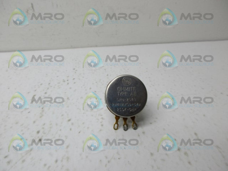 OHMITE CMU-2541 POTENTIOMETER UNMP