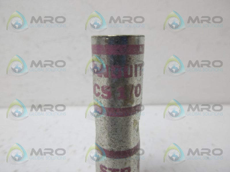 PANDIT SCS1/0 COMPRESSION BUTT CABLE SPLICE NSNP