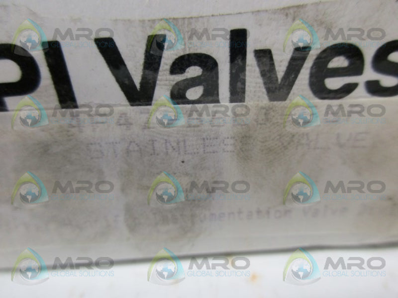 PARKER 4F4Z-B6LJ-SSP BALL VALVE NSMP