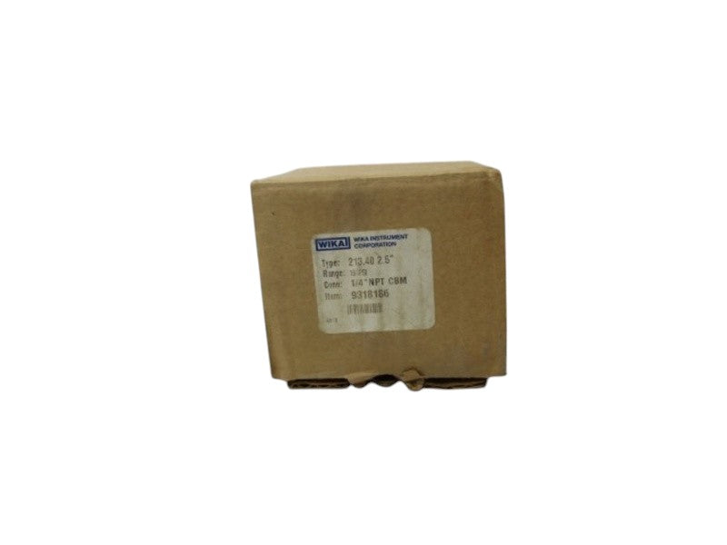 WIKA 9318186 PRESSURE GAUGE NSMP
