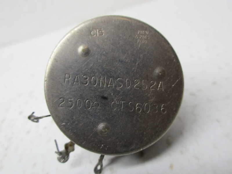 CTS RA30NASD252A POTENTIOMETER UNMP
