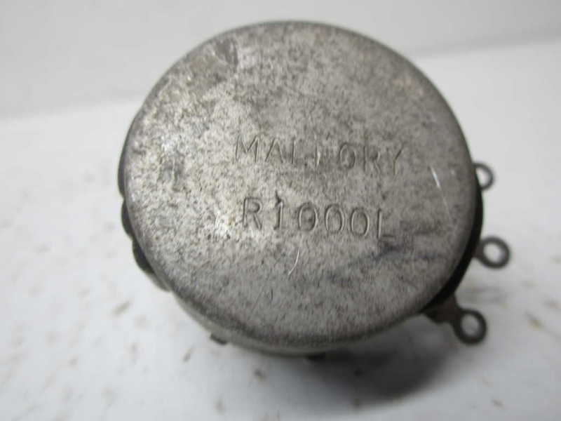 MALLORY R1000L POTENTIOMETER UNMP