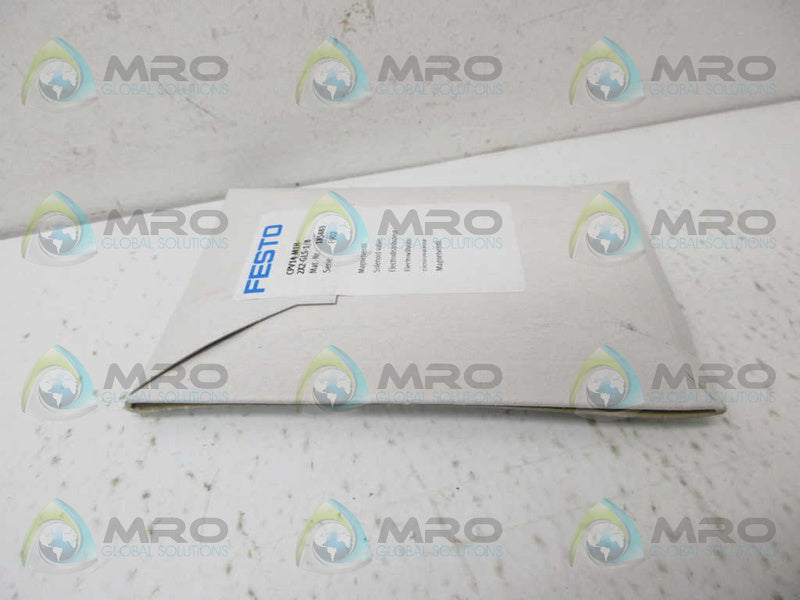 FESTO CPV14-M1H-2X2-GLS-1/8 SOLENOID VALVE NSFS