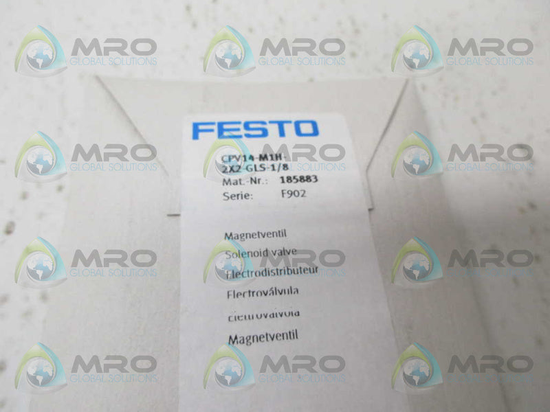 FESTO CPV14-M1H-2X2-GLS-1/8 SOLENOID VALVE NSFS