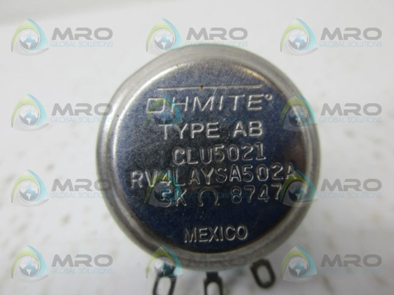 OHMITE CLU5021 POTENTIOMETER UNMP