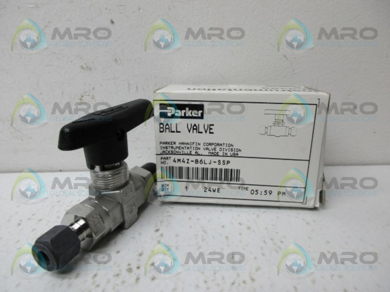 PARKER 4M4Z-B6LJ-SSP BALL VALVE NSMP